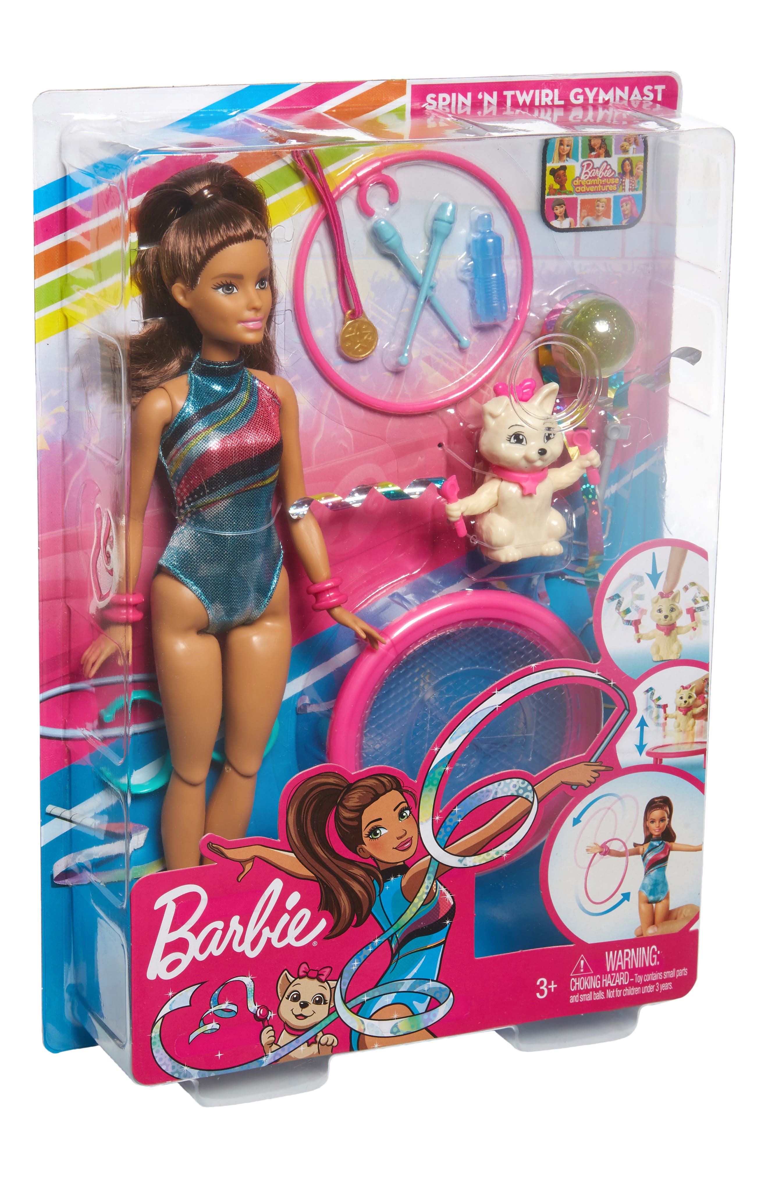 Mattel Babies' Barbie&trade; Spin 'n Twirl Gymnast Doll