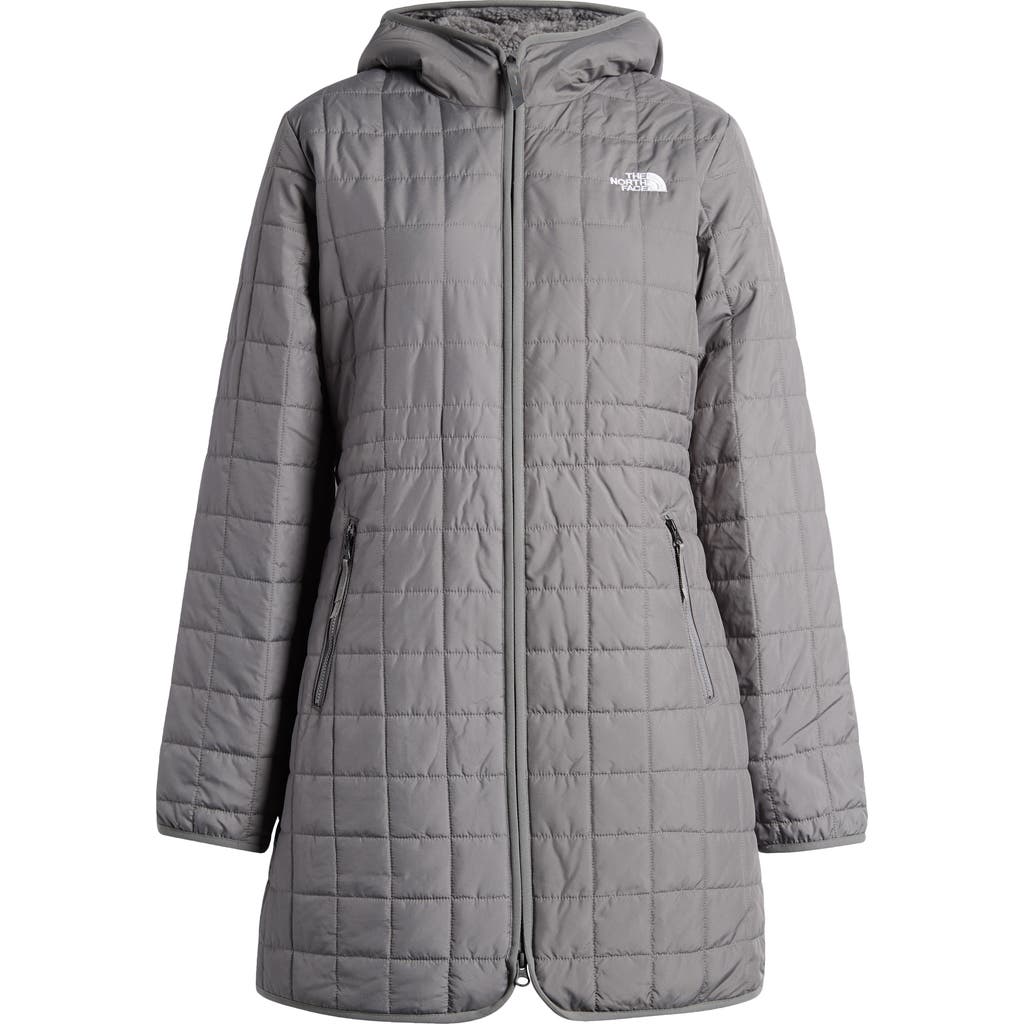 The North Face Junction Insulated Parka In Smoked Pearl