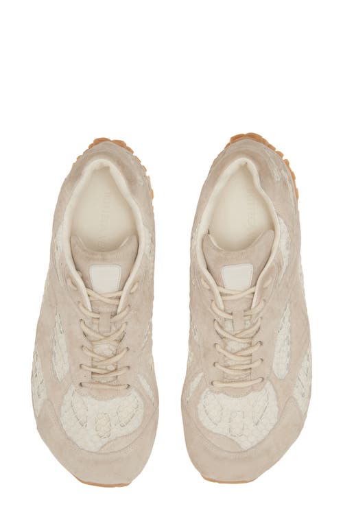 Shop Bottega Veneta Orbit Low Top Sneaker In Sea Salt