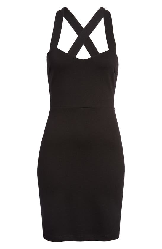 FRENCH CONNECTION WOMEN'S RAFE HALTER BODYCON DRESS
