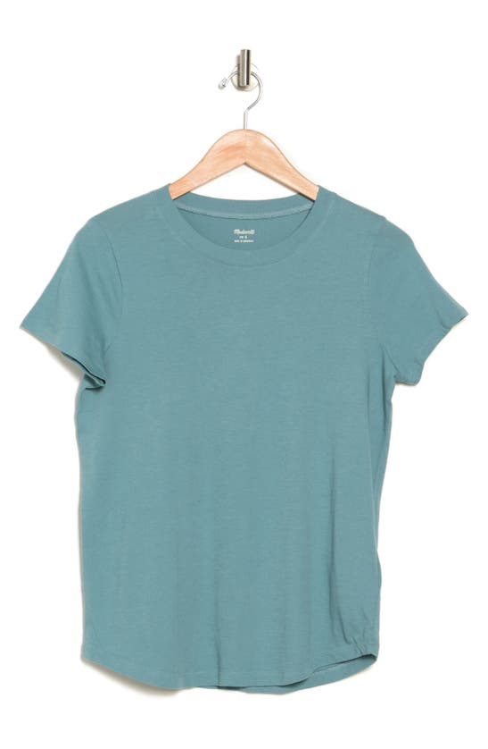 Madewell Vintage Crew Neck Cotton T-shirt In Summer Breeze