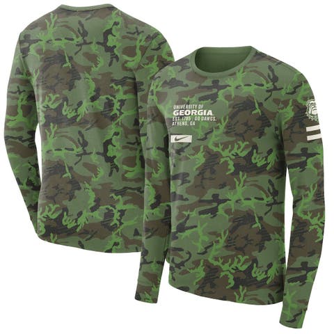 NHL Columbus Blue Jackets Special Military Camo Kits For Veterans