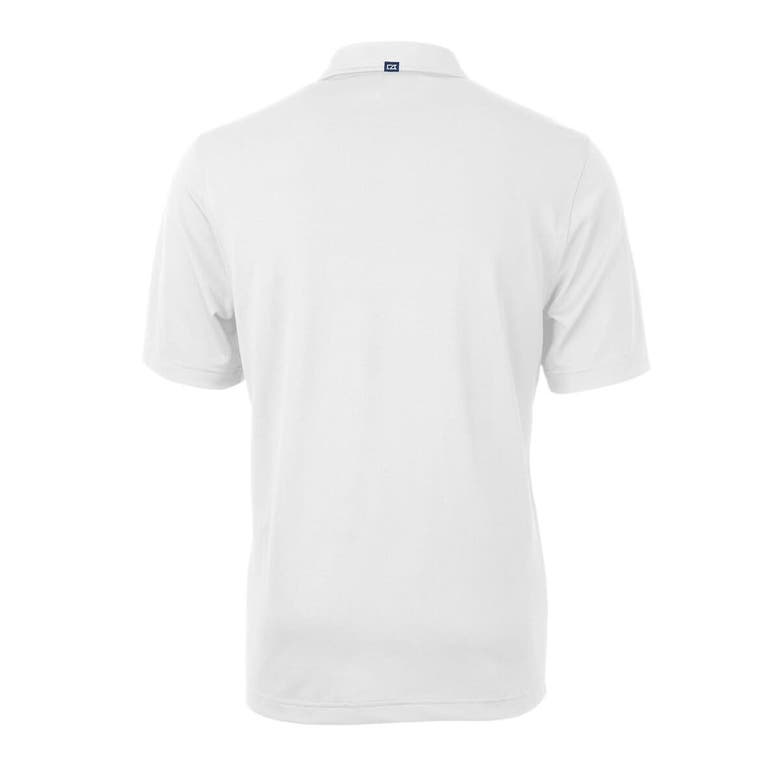 Shop Cutter & Buck White Marshall Thundering Herd Team Big & Tall Virtue Eco Pique Recycled Polo