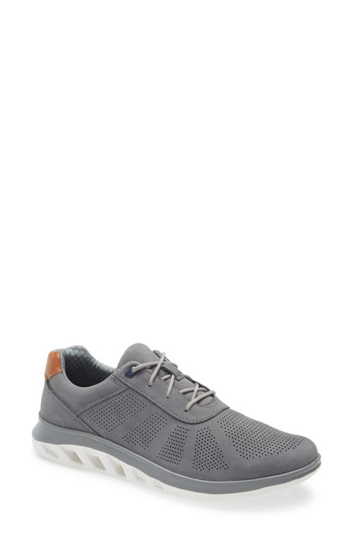 Johnston & Murphy Activate U-Throat Sneaker Gray Nubuck at Nordstrom,