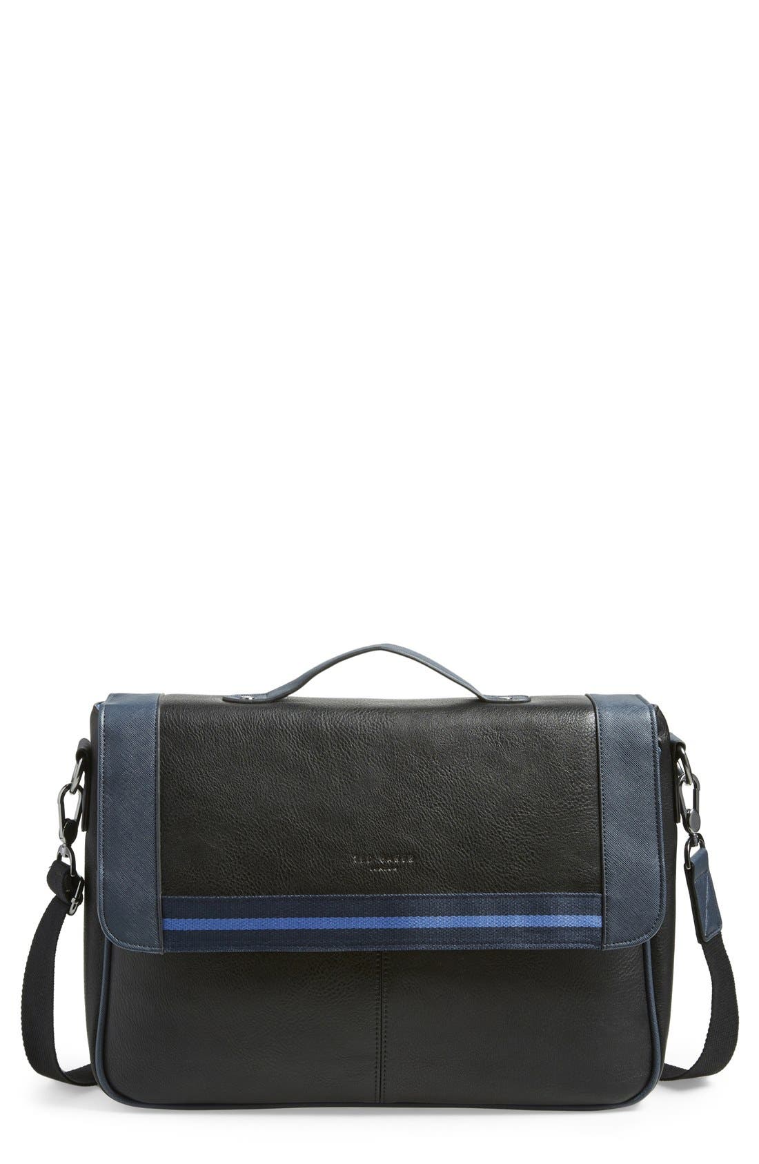 Ted Baker London Stripe Messenger Bag Nordstrom