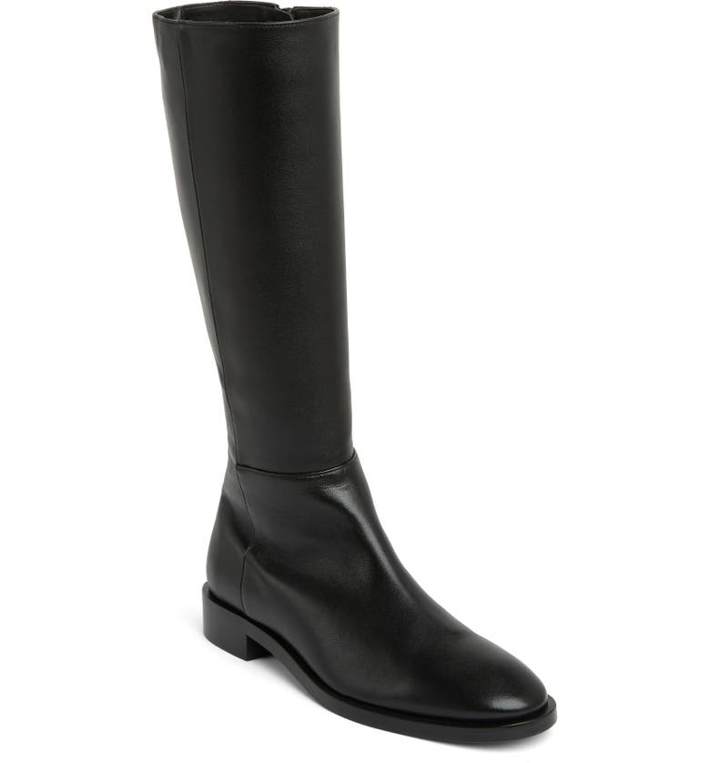 Stuart Weitzman Keelan Zip Leather Boot (Women) | Nordstromrack