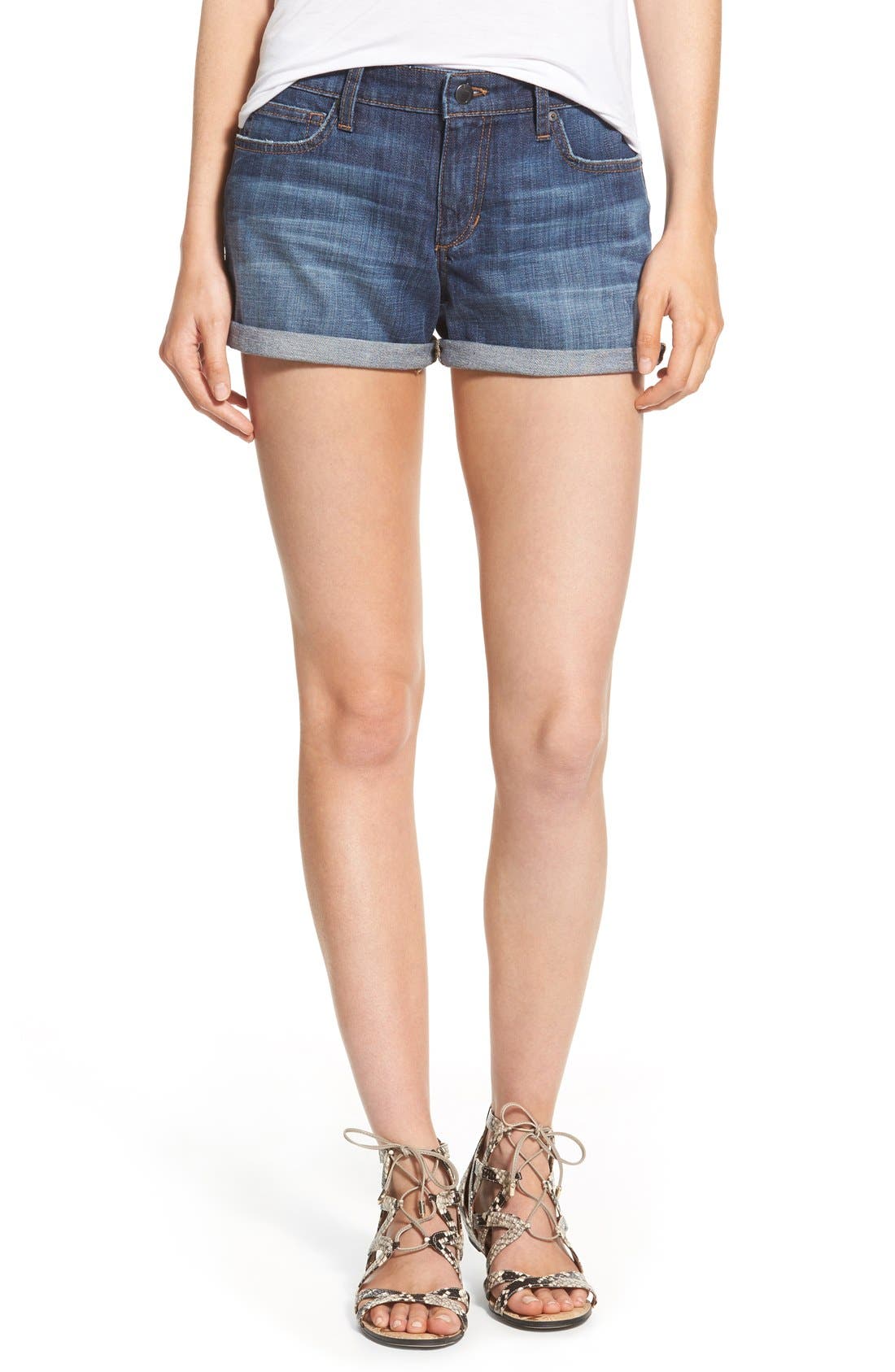 Joe's Rolled Hem Denim Shorts (Emmie) Nordstrom