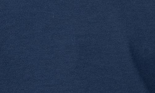 Shop Petite Plume Pima Cotton V-neck Sleep T-shirt In Navy