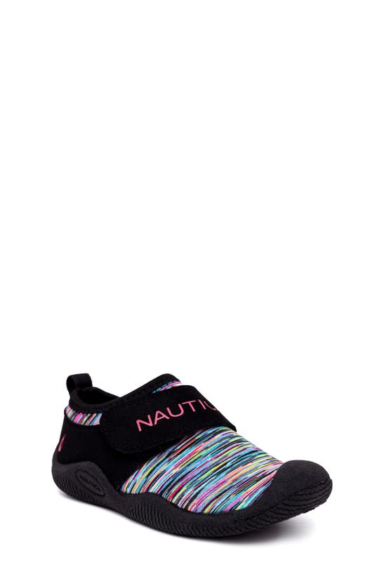 Nautica Kids' Water Sneaker In Black Multi