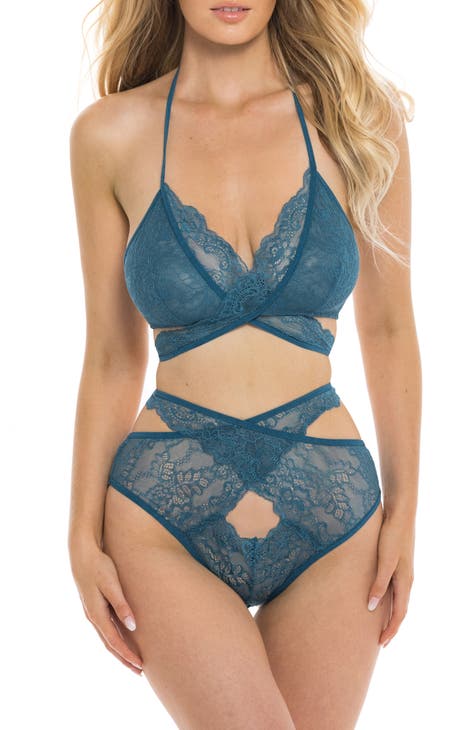 Women's Blue Sexy Lingerie & Intimate Apparel