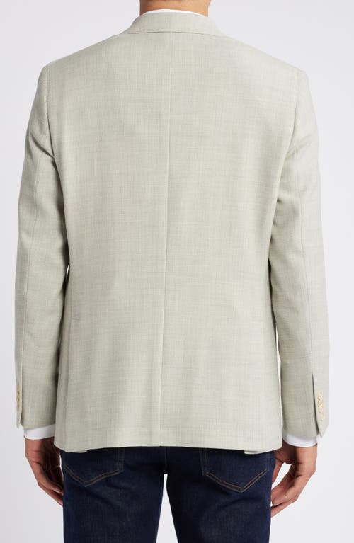 Shop Jack Victor Hampton Stretch Wool Sport Coat In Light Grey