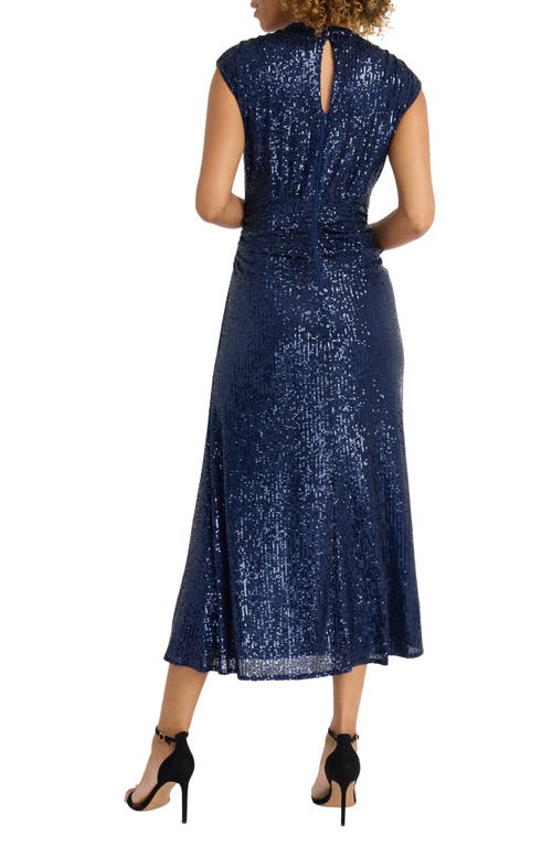 MAGGY LONDON MAGGY LONDON SEQUIN SLEEVELESS DRESS 