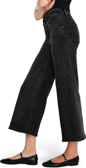 Good American Good Waist Crop Jeans in Black - NEW purchases Size 28 (6)