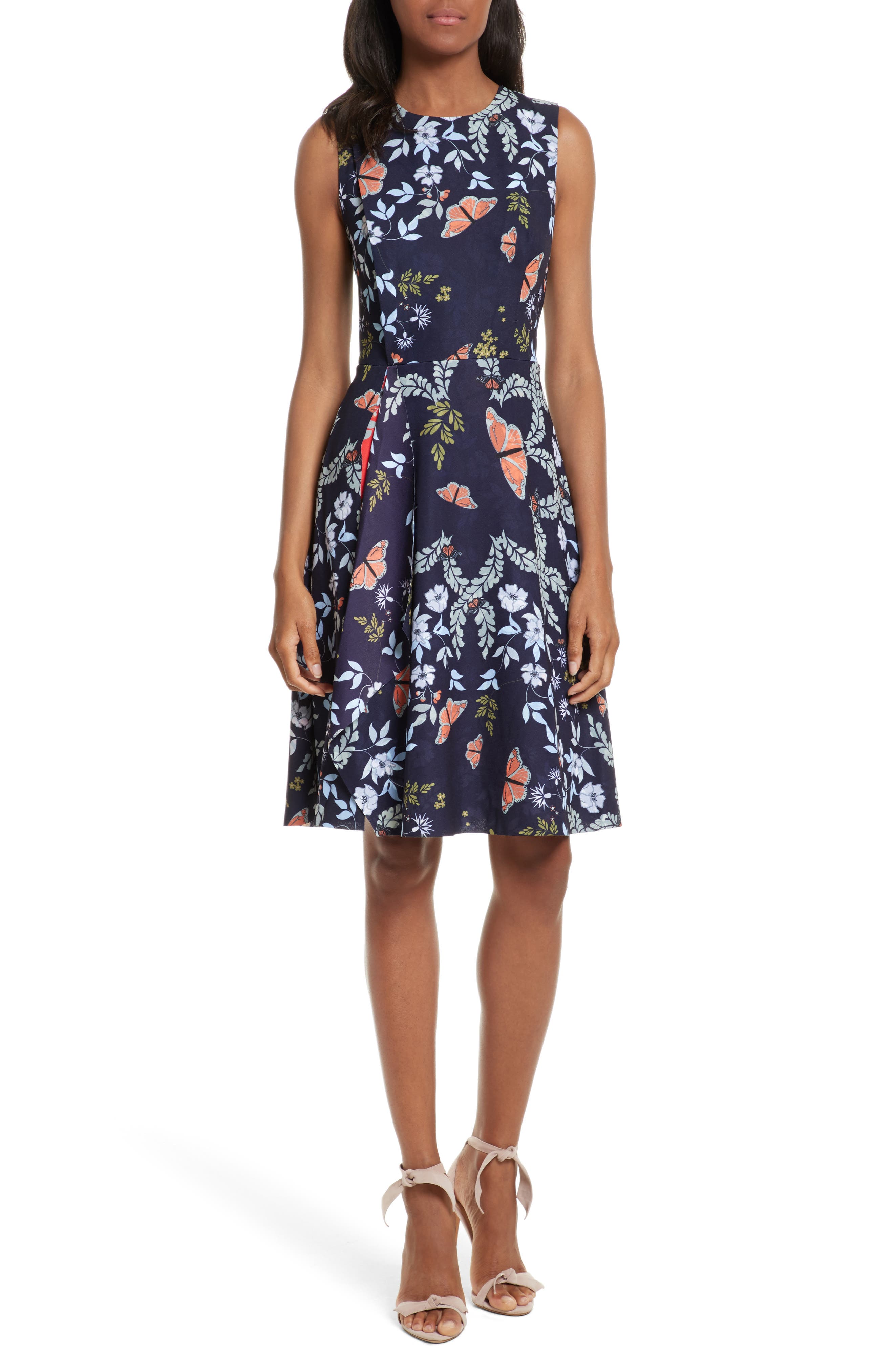 ted baker kyoto gardens dress