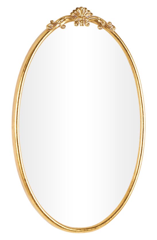 Vivian Lune Home Ornate Wall Mirror In Gold
