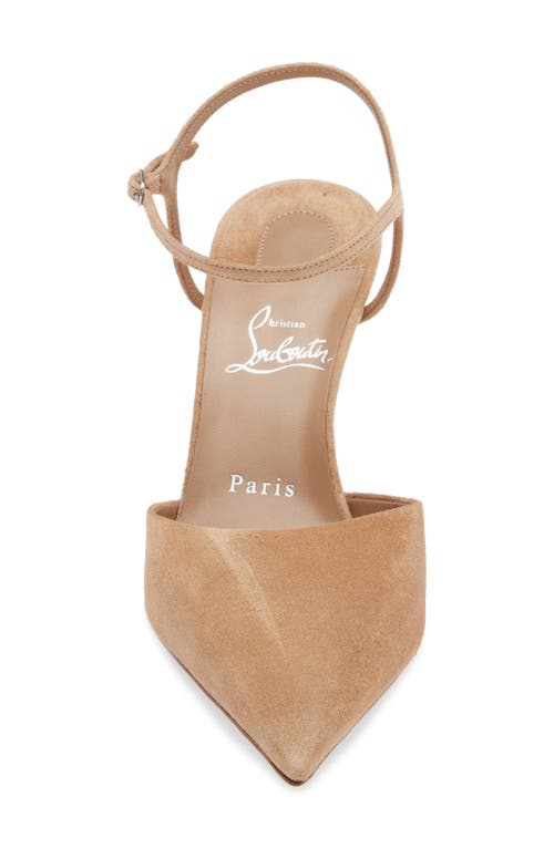 Christian Louboutin Condora Riviera Ankle Strap Pump In Lionne/lin Lionne