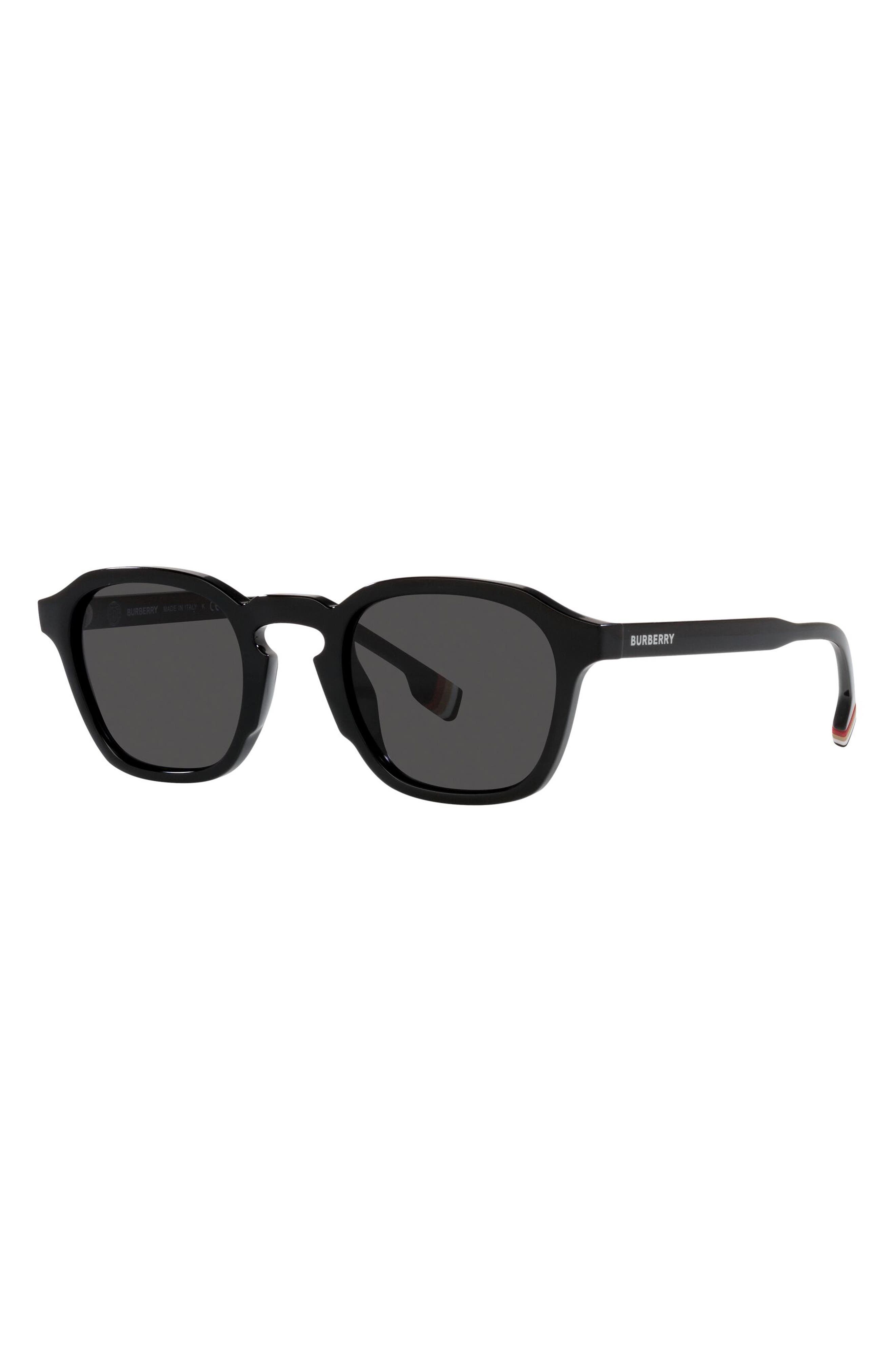 Burberry 49mm Round Sunglasses Nordstrom