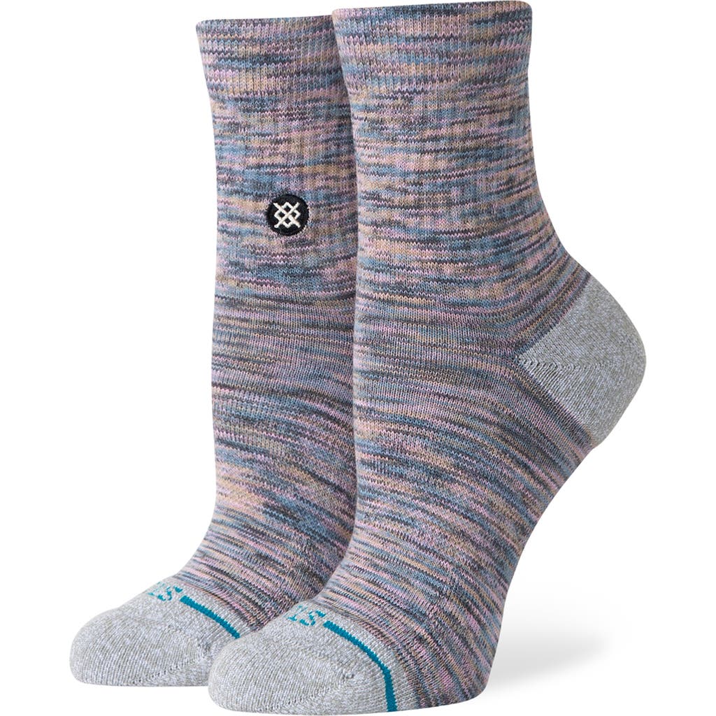 Stance Blended Quarter Socks In Grey