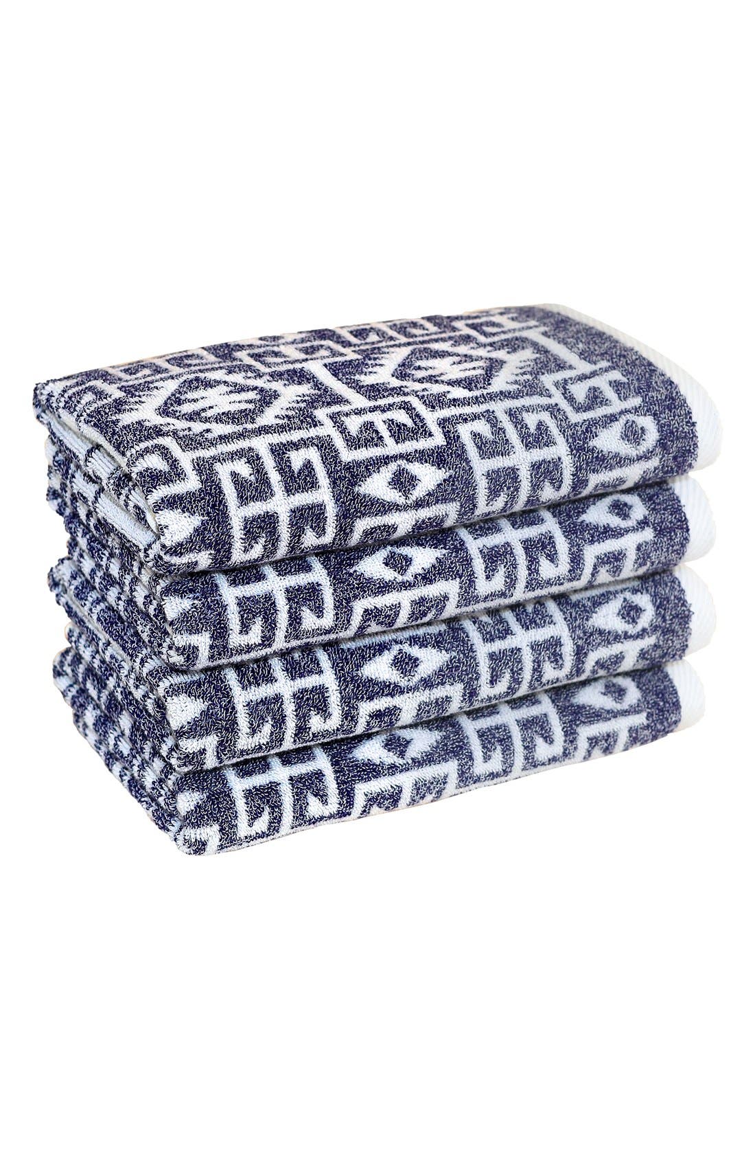 Linum 'Kula' Turkish Cotton Hand Towels (Set of 4) Nordstrom