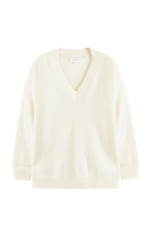 CHINTI & PARKER CHINTI & PARKER PURE CASHMERE RELAXED V-NECK SWEATER 