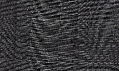 Coperni Plaid Knot Detail Stretch Wool Pull-on Shorts In Grey