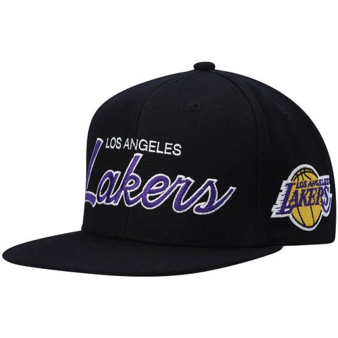 Mitchell & Ness Los Angeles Lakers Snapback Hat for Men - White/Yellow/ Purple - LA Lakers Cap for Men : : Sports & Outdoors