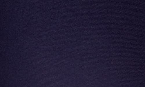 24seven Comfort Apparel Comfortable Ankle Leggings In Navy