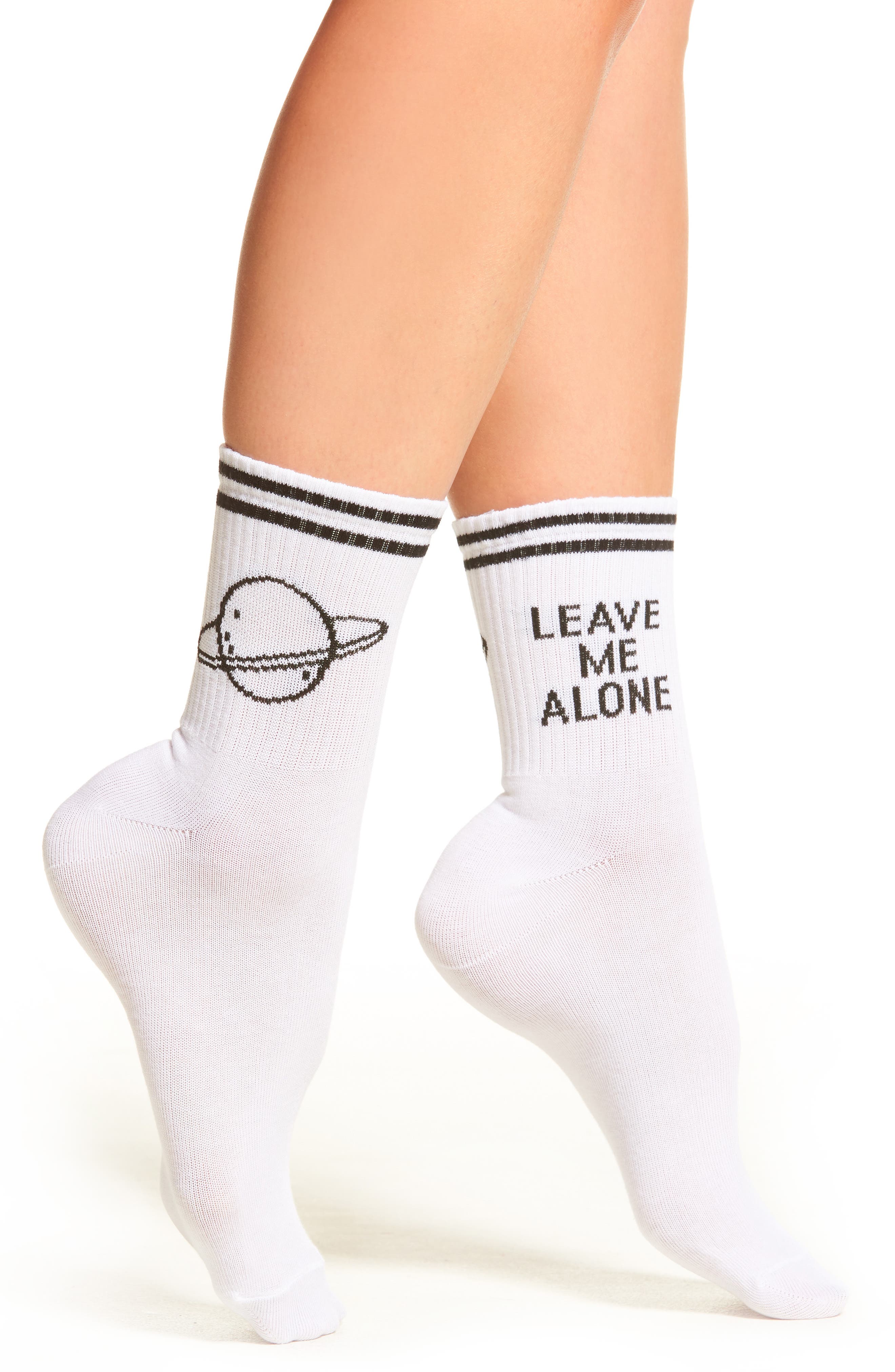 Leave Me Alone Socks.