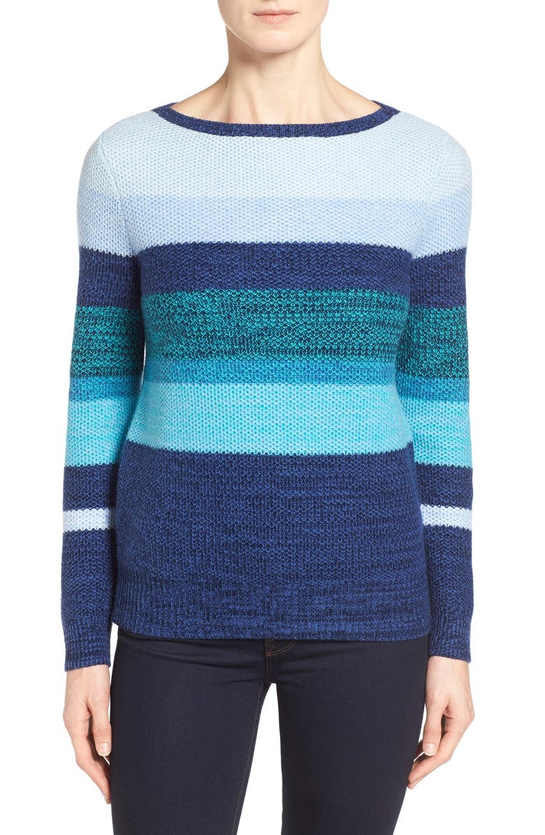 Classiques Entier® Stripe Wool & Cashmere Pullover | Nordstrom
