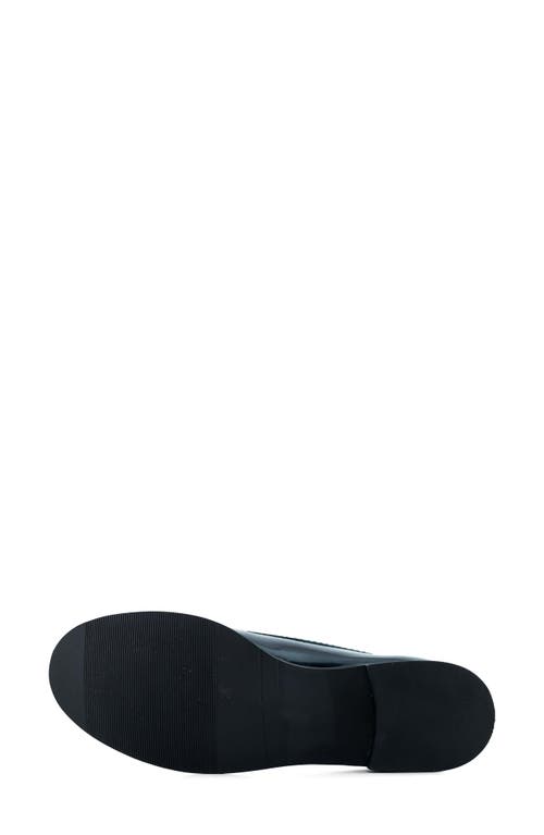 Marc Joseph New York East Village Penny Loafer In Navy Patent