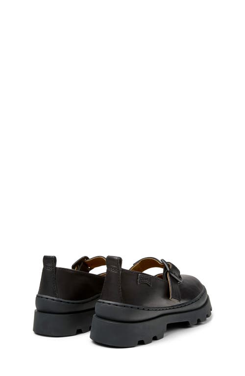 Camper Kids' Brutus Mary Jane Flat In Black