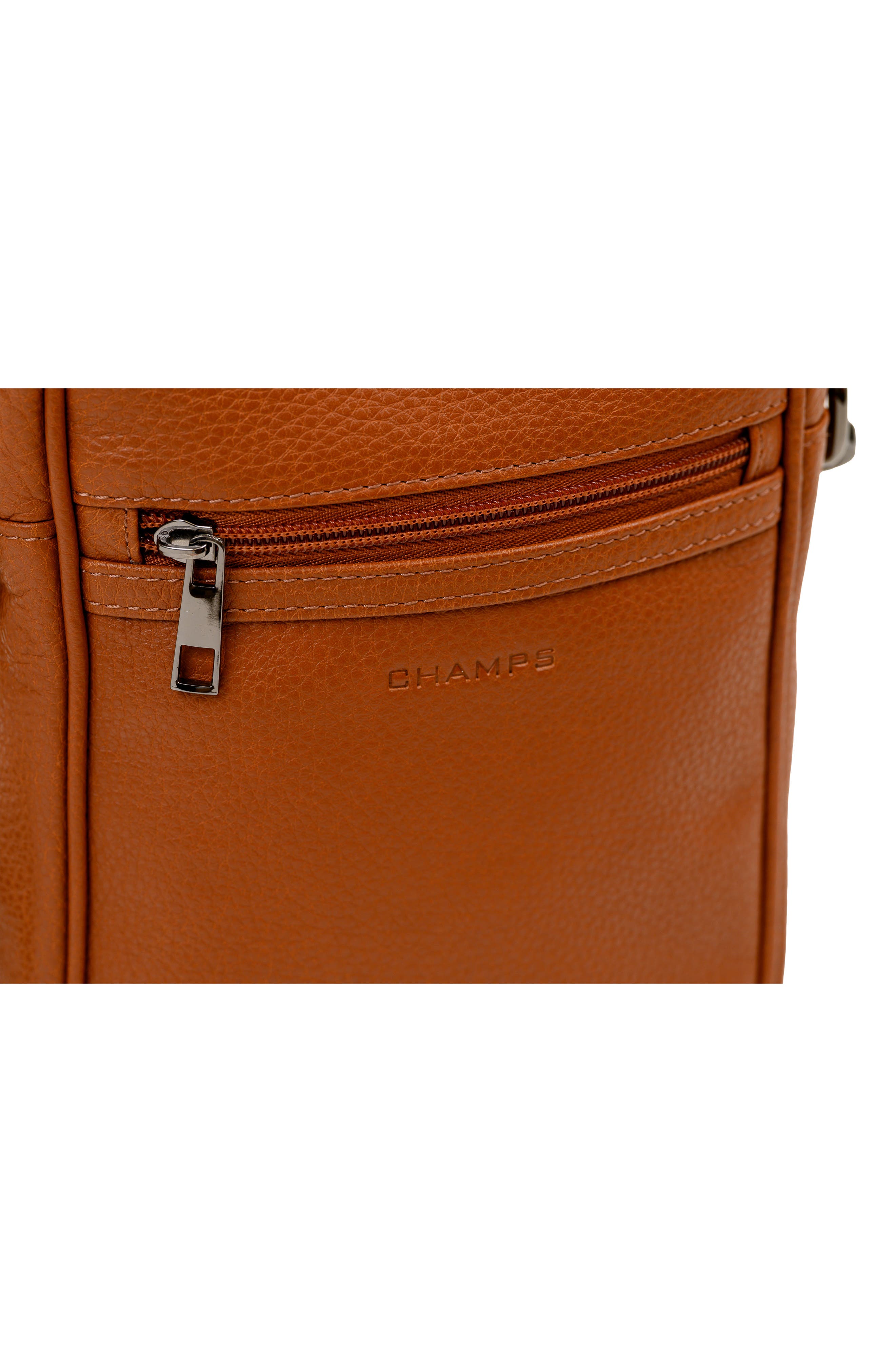 CHAMPS Onyx Leather Vertical Crossbody Bag Nordstromrack