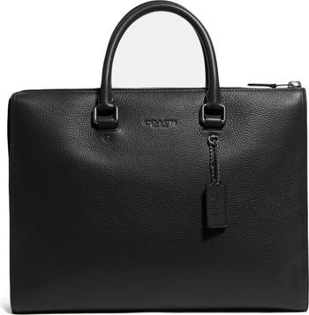 Coach folio best sale leather tote