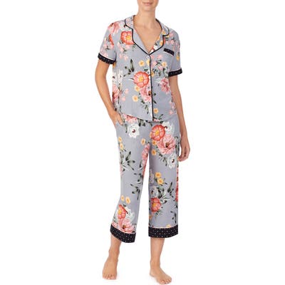 Room Service Crop Pajamas, Grey (Nordstrom Exclusive)