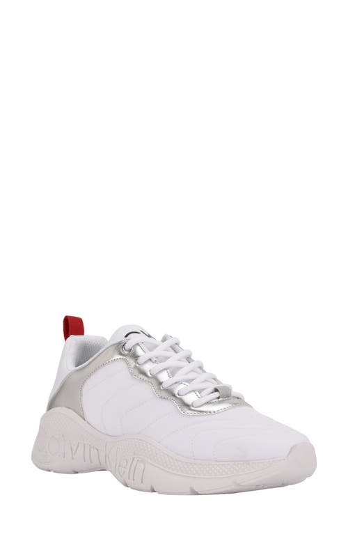 Calvin Klein Cecyle Sneaker in White