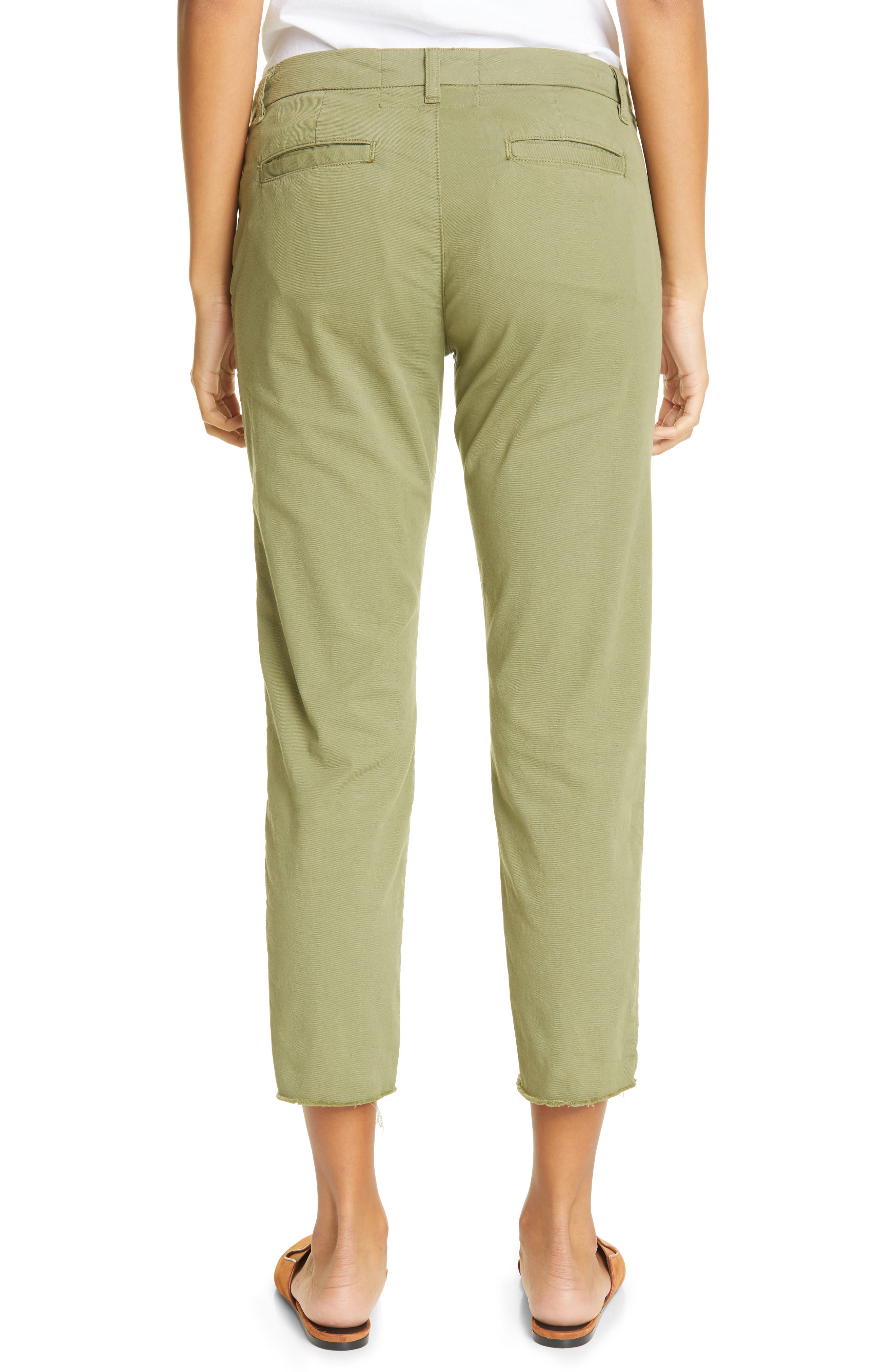 cropped chino pants for womens