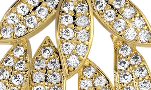 Eye Candy Los Angeles Garden Grove Cubic Zirconia Drop Earrings In Gold
