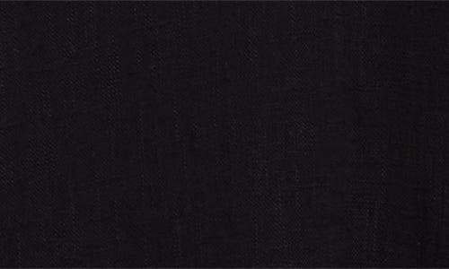 Our Legacy Classic Black Silk Shirt With Contrasting Button Closure In Washed Black Air Cotton