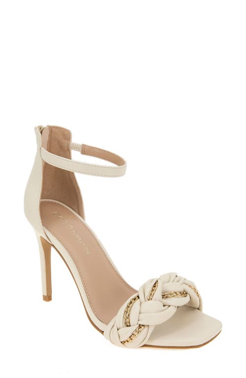 bcbg Isabel Ankle Strap Sandal in Bianca at Nordstrom, Size 10