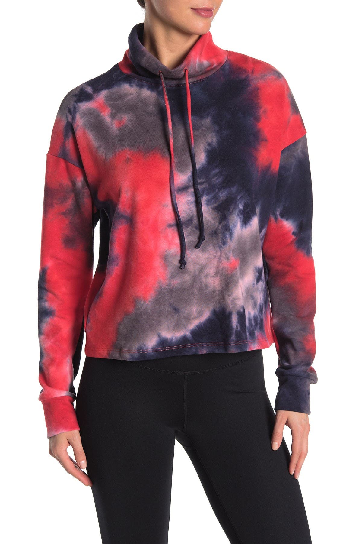 zella tie dye sweatshirt