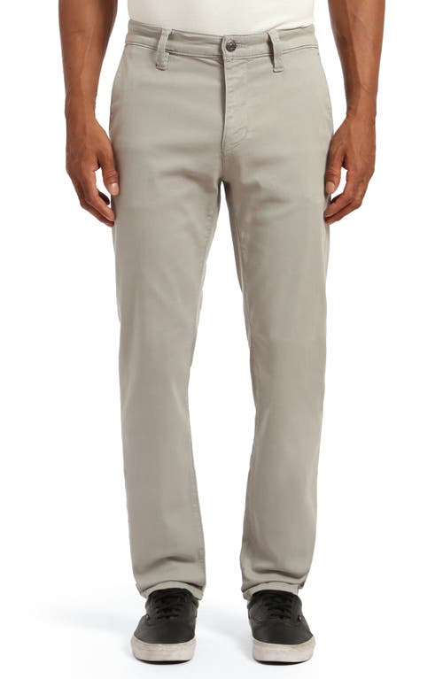 Milton Slim Fit Twill Chinos in Iron Luxe Twill