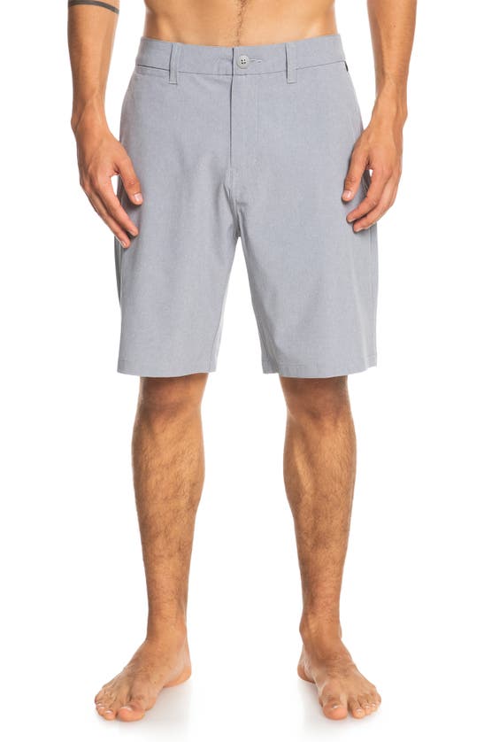 Quiksilver Union Heather Amphibian Shorts In Sleet