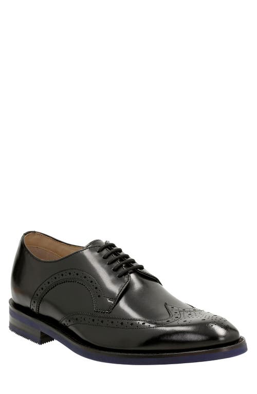Clarks(r) 'Swinley Limit' Wingtip in Black Leather at Nordstrom, Size 10.5