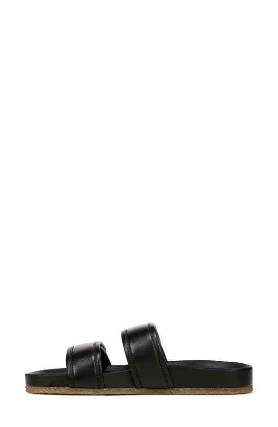 Shop Veronica Beard Percey Slide Sandal In Black
