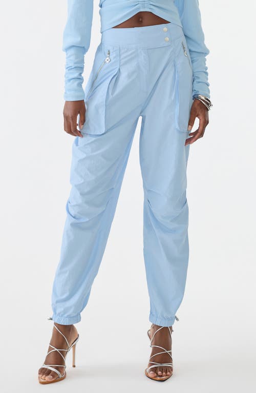 Nylon Parachute Pants in Open Air