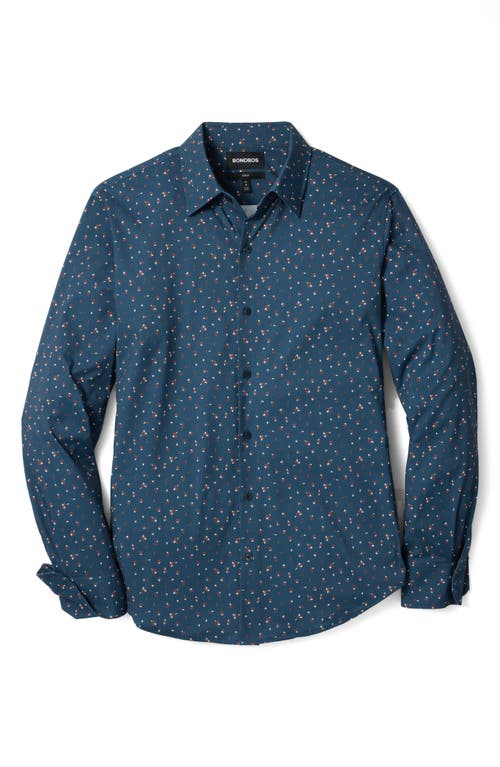 Shop Bonobos Slim Fit Tech Performance Button-up Shirt In Sea Point Floral