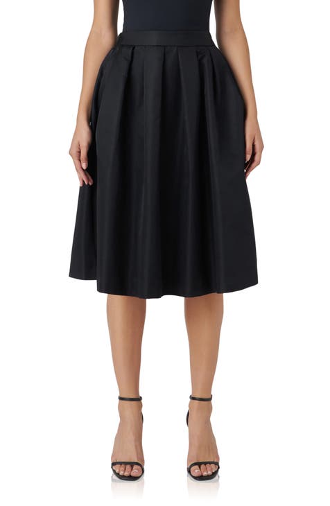 black pleated skirt | Nordstrom