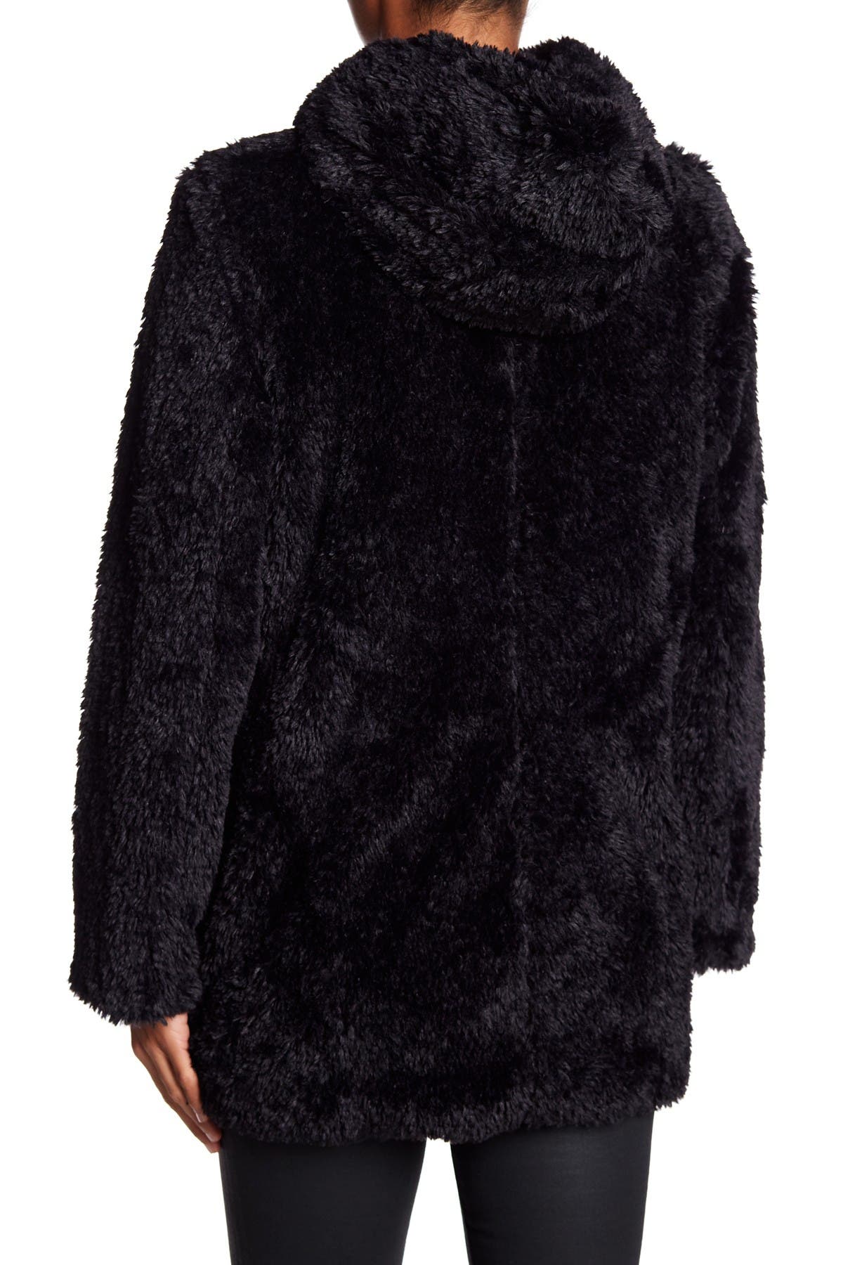 kenneth cole teddy bear hooded coat