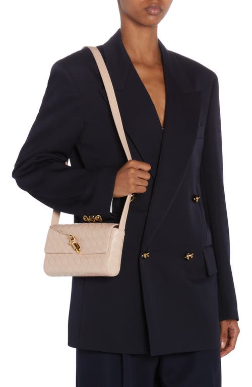 BOTTEGA VENETA BOTTEGA VENETA MINI INTRECCIATO LEATHER CROSSBODY BAG 