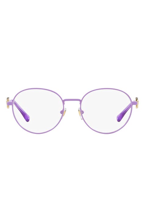 Purple designer sales glasses